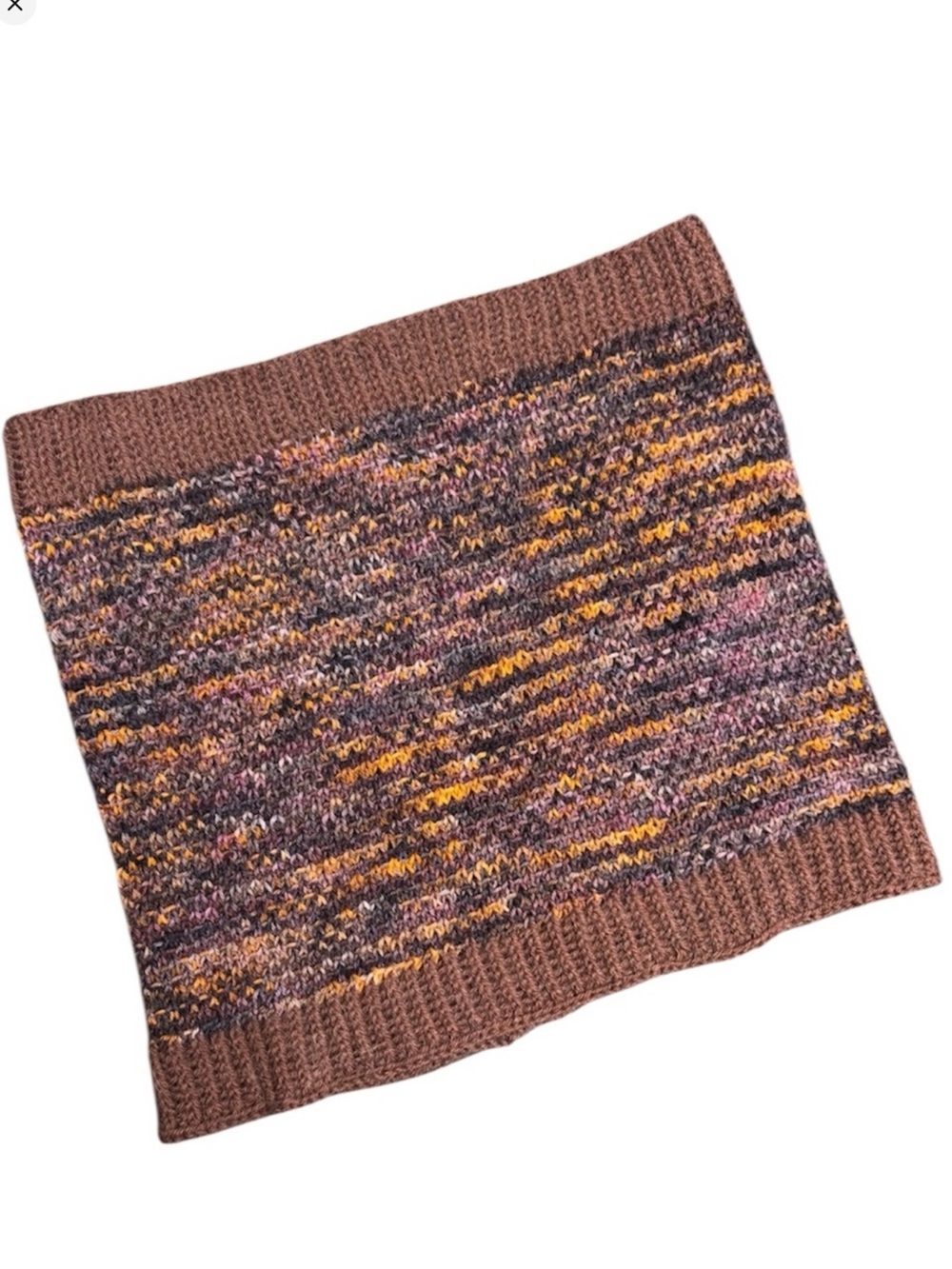 Hand knit Merino Wool Cowl